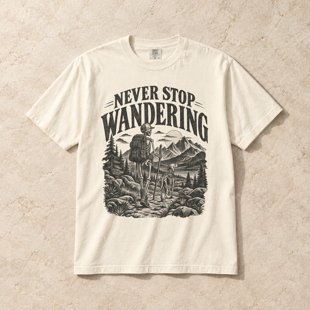 Never Stop Wandering
